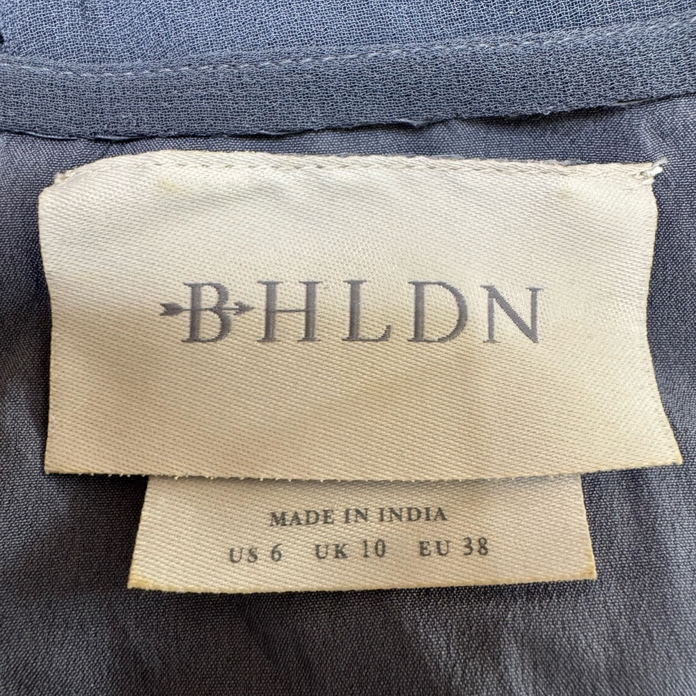 BHLDN Plymouth Hydrangea Wrap Maxi Dress - Picture 12 of 16